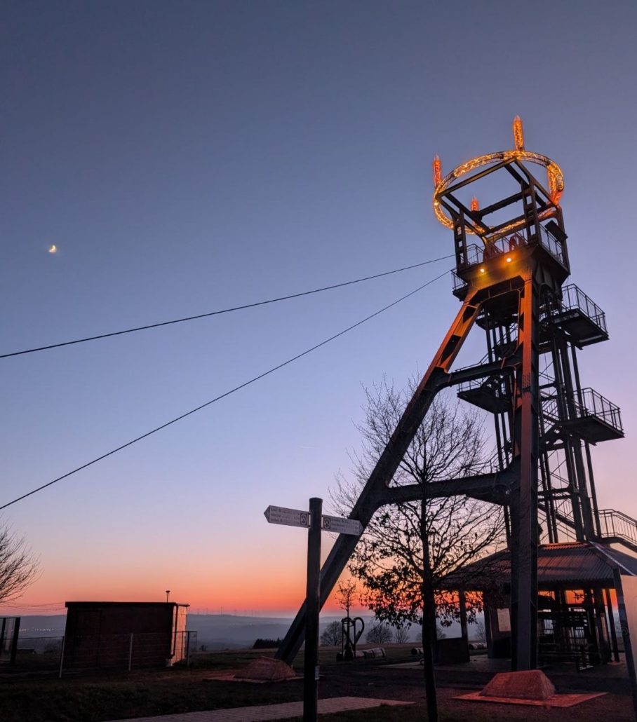 Aussichtsturm Barbaraturm Grube Bindweide