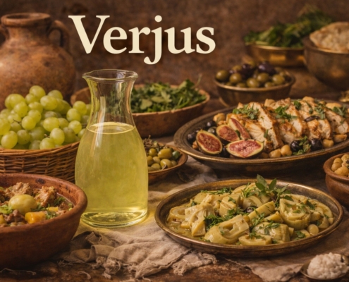 KI-generiertes Bild zu Verjus - Genuss