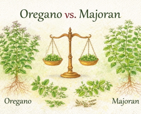 Oregano und Majoran