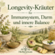 Ki-generiertes Symbolbild zum Thema "Longevity-Kräuter für Immunsystem, Darm & innere Balance"